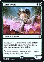 Lotus Cobra (PRE-193S) - rare - Foil