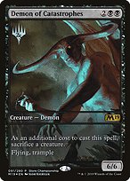 Demon of Catastrophes (GAME-091) - rare - Foil