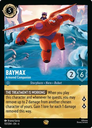 Baymax - Armored Companion (157/204) - Legendary - Cold Foil