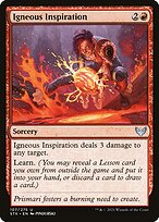 Igneous Inspiration (STX-107) - uncommon