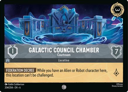Galactic Council Chamber - Courtroom (204/204) - Common - Cold Foil