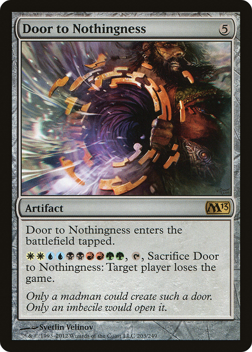 Door to Nothingness (M13-203) - rare