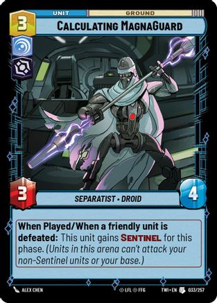 Calculating MagnaGuard (033/257) - TOTR - Uncommon