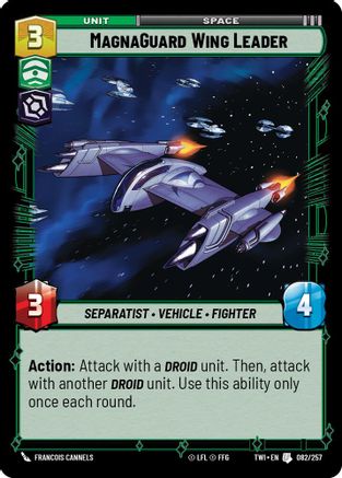 MagnaGuard Wing Leader (082/257) - TOTR - Uncommon - Foil