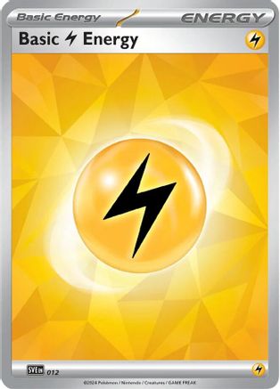 Basic Lightning Energy (012) - SSC  - Common - Holofoil