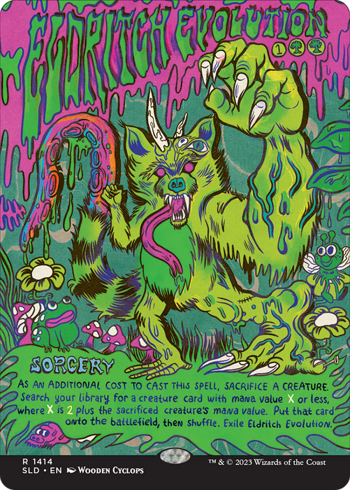 Eldritch Evolution (SLD-1414) - rare: (Full Art) (Borderless)