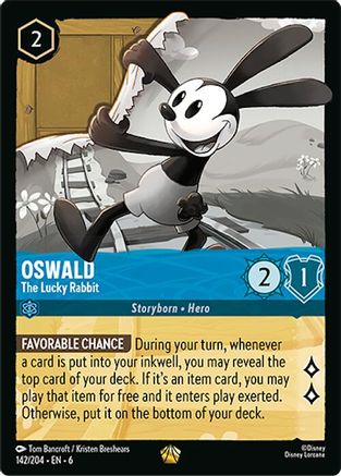 Oswald - The Lucky Rabbit (142/204) - Legendary