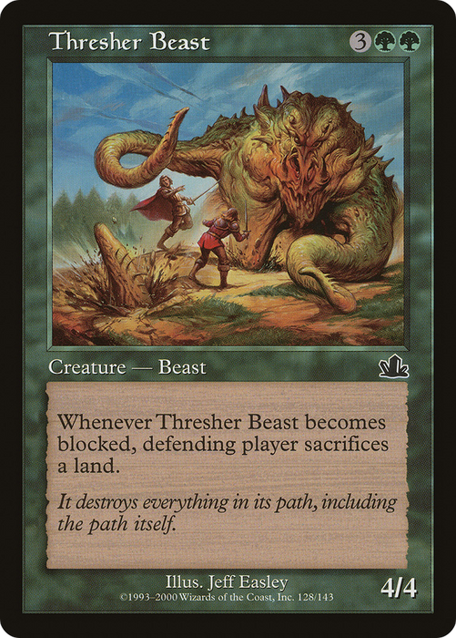 Thresher Beast (PCY-128) - common - Foil