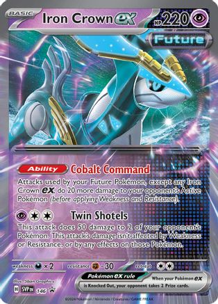 Iron Crown ex (146) - SSVPC  - Promo - Holofoil