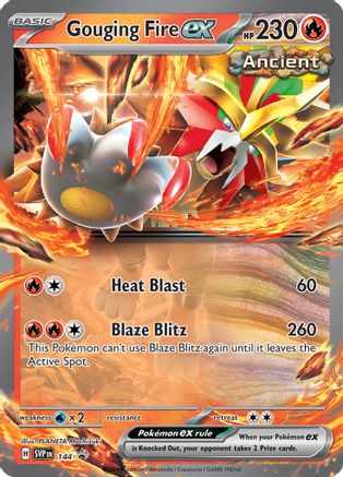 Gouging Fire ex (144) - SSVPC  - Promo - Holofoil