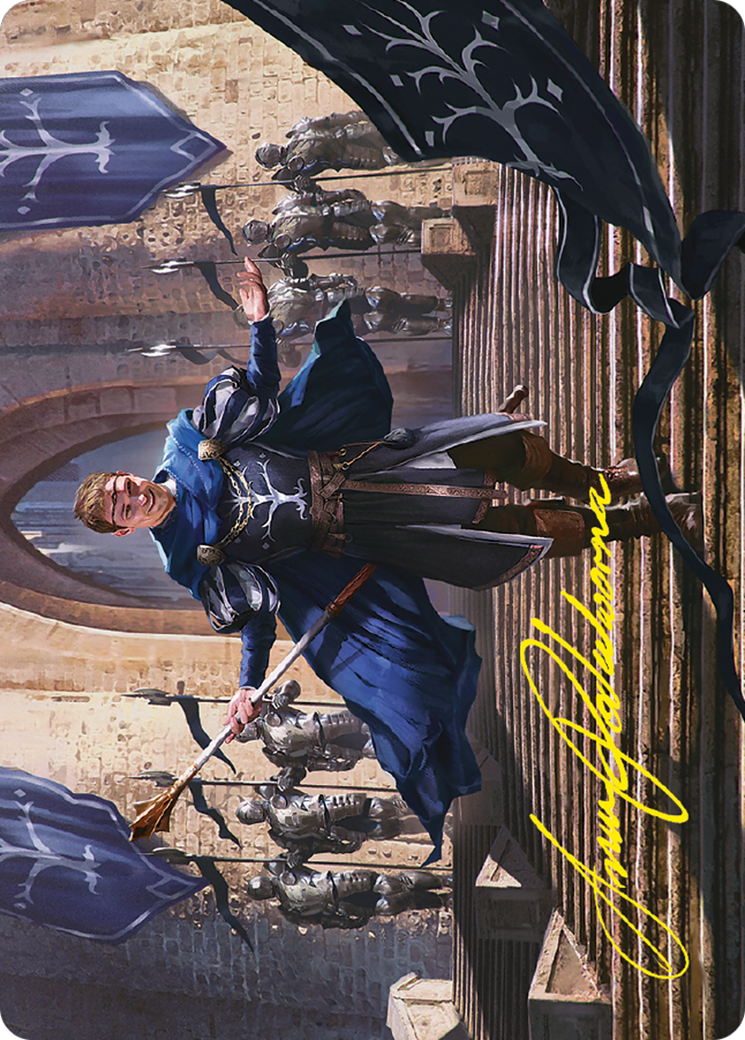 Faramir, Steward of Gondor // Faramir, Steward of Gondor (ALTR-062) - common (Borderless) - Foil