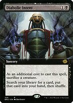Diabolic Intent (BRO-324) - rare: (Extended Art)