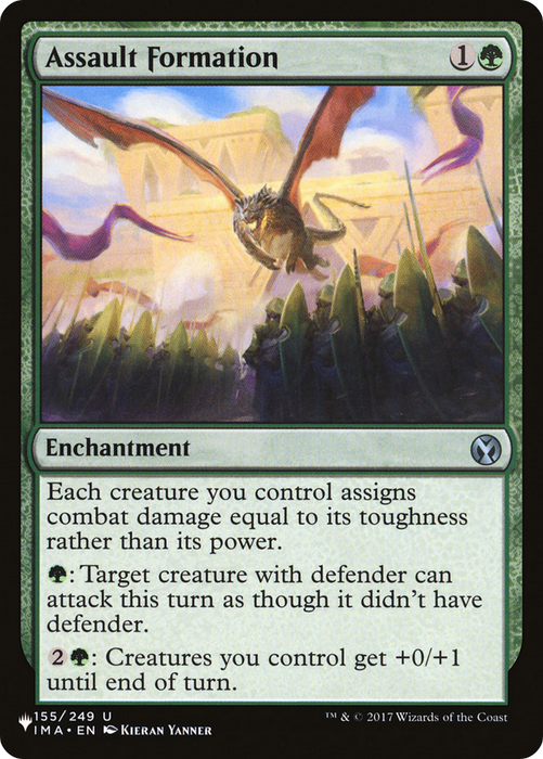 Assault Formation (LIST-IMA-155) - uncommon