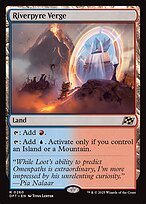 Riverpyre Verge (DFT-260) - rare - Foil