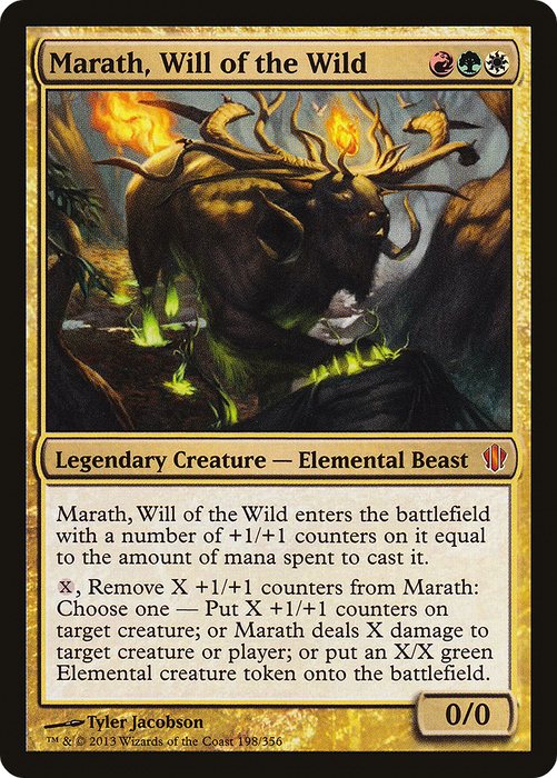 Marath, Will of the Wild (C13-198) - mythic