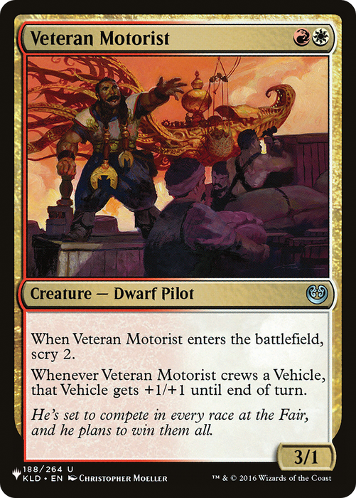 Veteran Motorist (LIST-KLD-188) - uncommon
