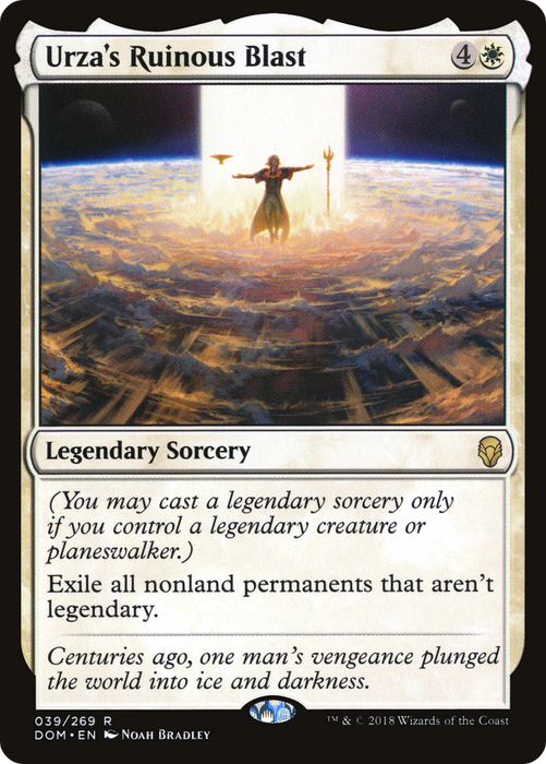 Urza's Ruinous Blast (DOM-039) - rare - Foil