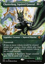 Chatterfang, Squirrel General (MH2-316) - mythic (Borderless) - Foil