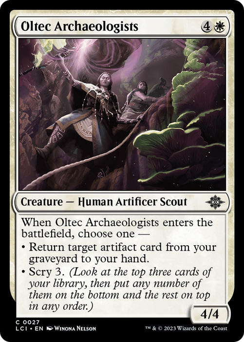 Oltec Archaeologists (LCI-027) - common - Foil