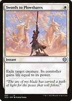 Swords to Plowshares (SCD-037) - uncommon