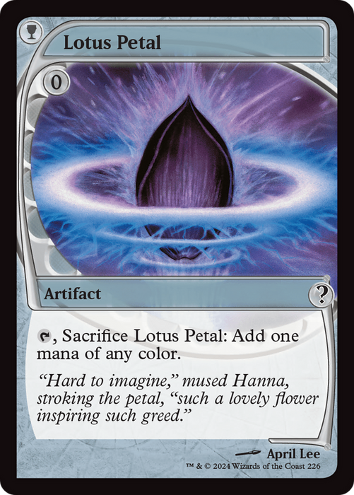 Lotus Petal (MB2-226) - common - Foil