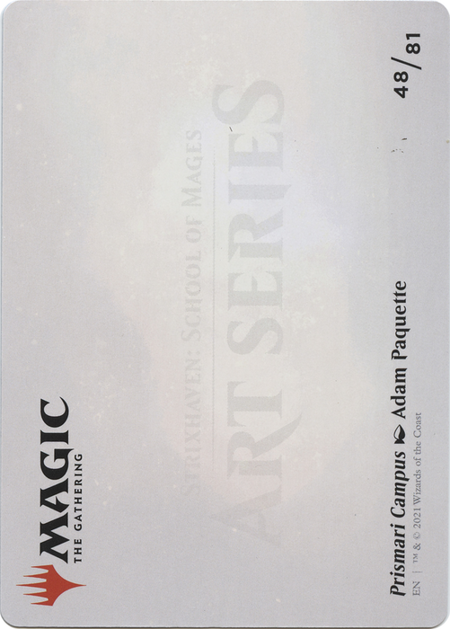 Prismari Campus // Prismari Campus (ASTX-048) - common (Borderless) - Foil