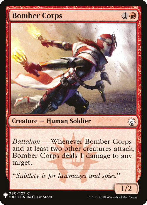 Bomber Corps (LIST-GK1-80) - common