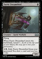 Faerie Dreamthief (WOE-089) - uncommon - Foil