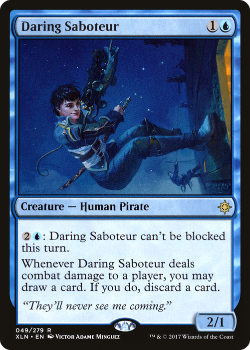 Daring Saboteur (XLN-049) - rare