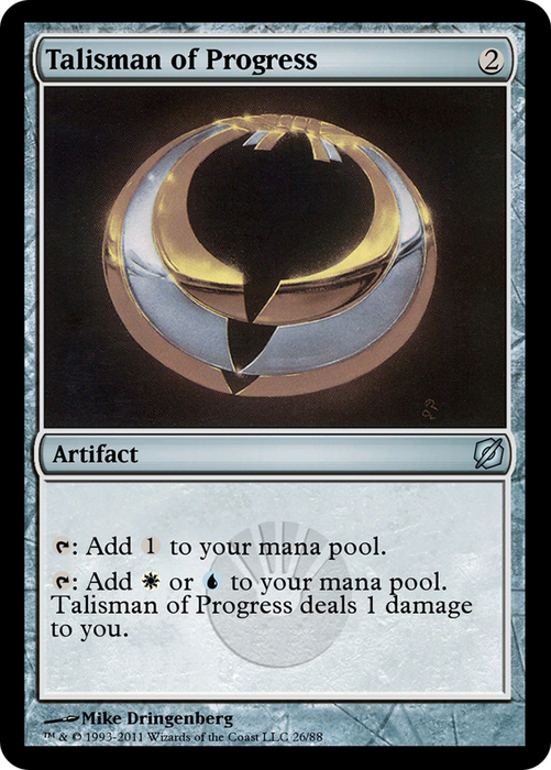 Talisman of Progress (TD2-026) - uncommon