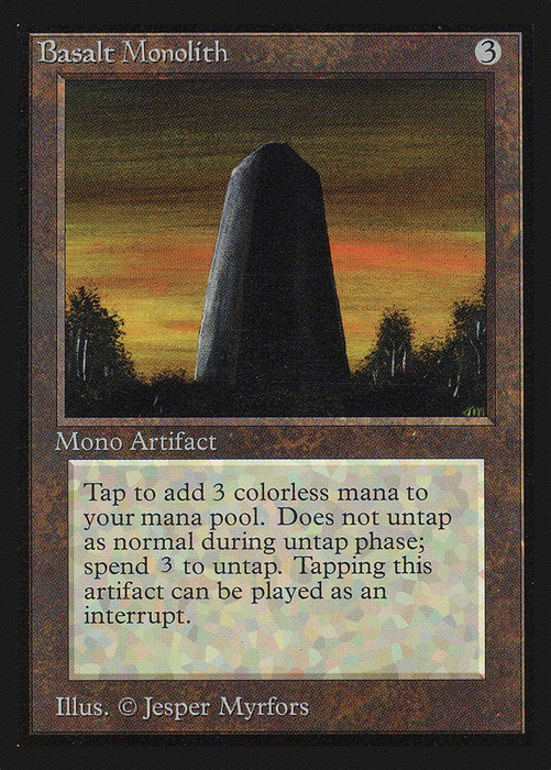 Basalt Monolith (IED-232) - uncommon