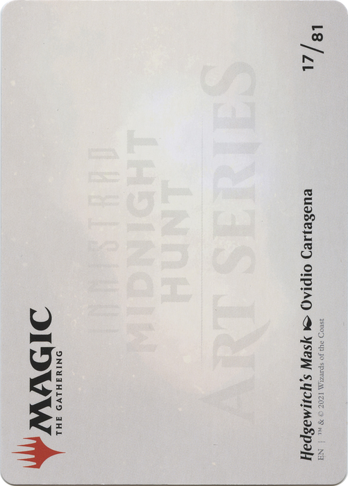 Hedgewitch's Mask // Hedgewitch's Mask (AMID-017) - common (Borderless) - Foil