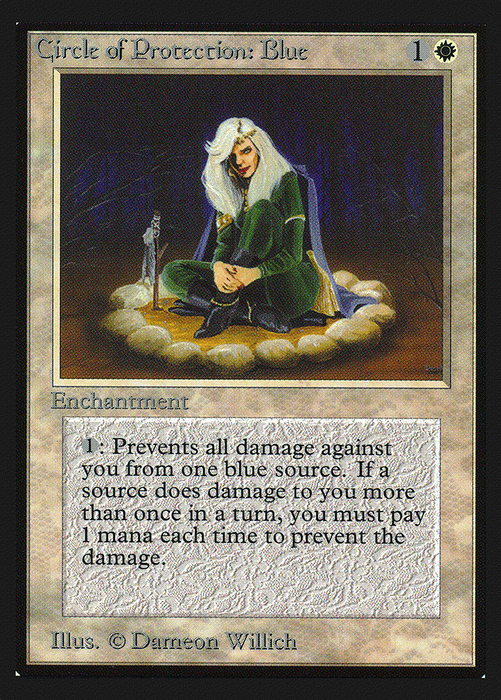 Circle of Protection: Blue (CED-011) - common
