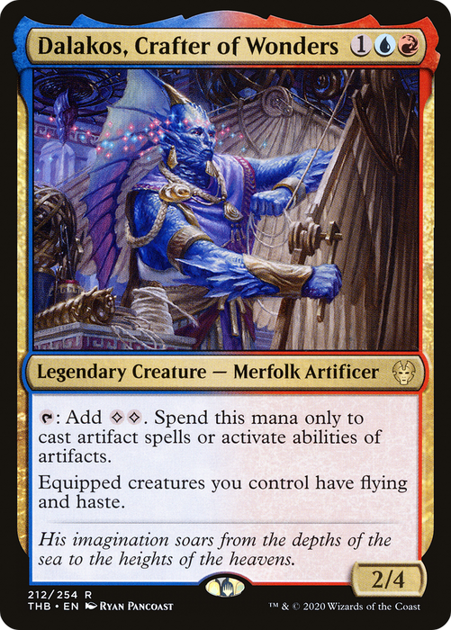 Dalakos, Crafter of Wonders (THB-212) - rare - Foil