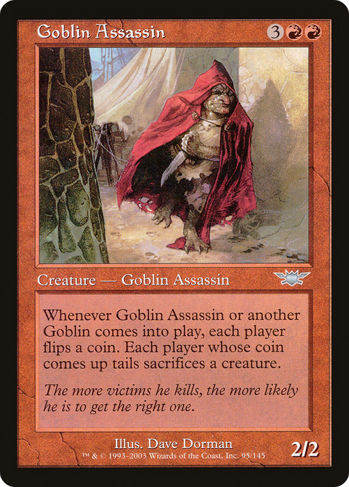Goblin Assassin (LGN-095) - uncommon - Foil