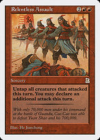 Relentless Assault (PTK-119) - rare