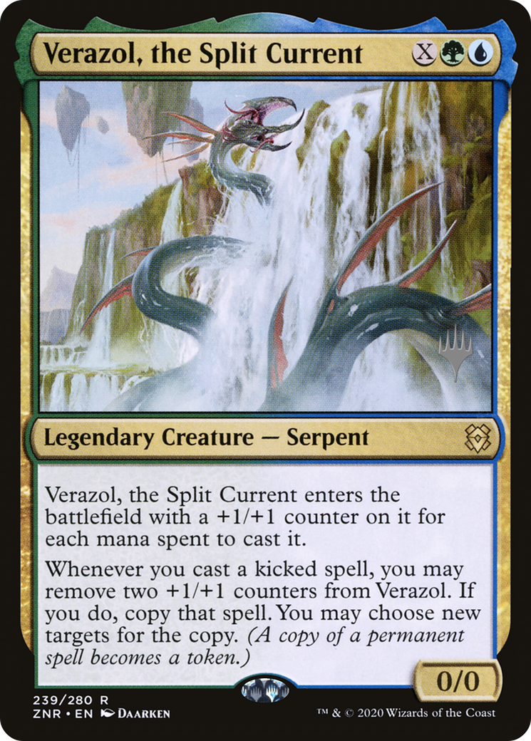 Verazol, the Split Current (PPZNR-239P) - rare - Foil