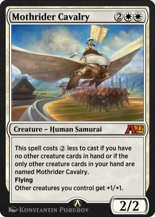 Mothrider Cavalry (YNEO-005) - mythic