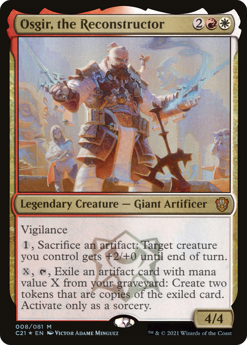Osgir, the Reconstructor (C21-008) - mythic - Foil