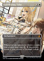 Smothering Tithe (WOT-067) - mythic (Borderless) - Foil