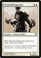 Moorland Inquisitor (AVR-030) - common - Foil