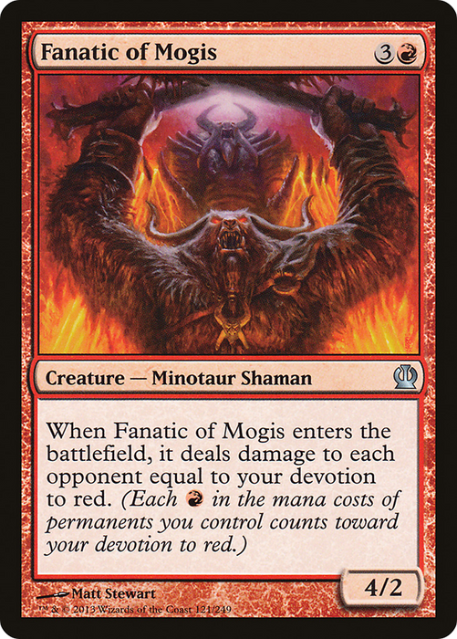 Fanatic of Mogis (THS-121) - uncommon - Foil