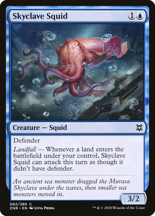 Skyclave Squid (ZNR-082) - common - Foil