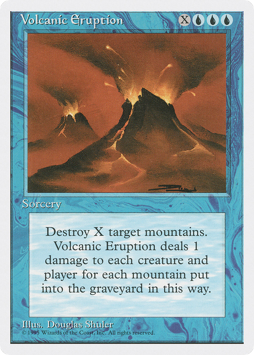 Volcanic Eruption (4ED-112) - rare