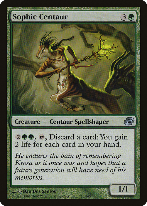 Sophic Centaur (PLC-139) - uncommon - Foil
