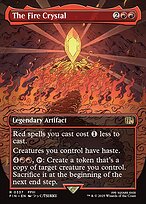 The Fire Crystal (Borderless) (FIN-337) - rare