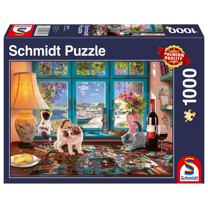 PZ1000 :Table avec puzzle