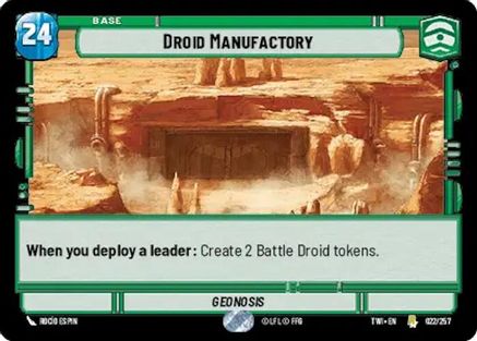 Droid Manufactory (022/257) - TOTR - Rare