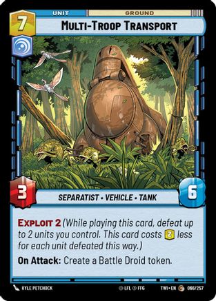 Multi-Troop Transport (066/257) - TOTR - Common