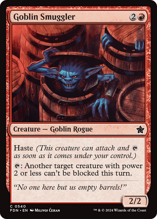 Goblin Smuggler (FDN-540) - common